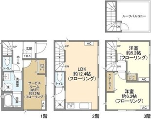 Kolet市川#06の物件間取画像